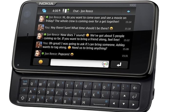 Messaging on the N900 is easy because of the full physical slide-out QWERTY keyboard. Nokia N900 to land in the Gulf next month