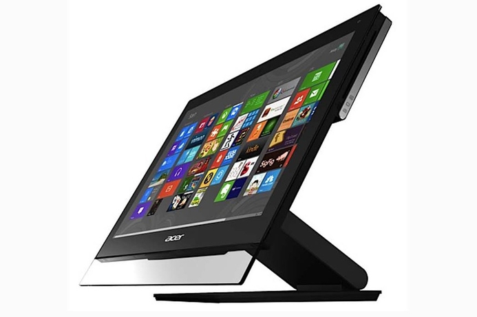 Acer's new 7600U all-in-one PC, designed to work with Windows 8. Acer releases touch-enabled devices for Windows 8