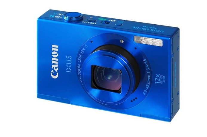 The IXUS 500 HS has 12x optical zoom and a 10.1MP image sensor. Canon launches IXUS 500 HS and IXUS 125 HS