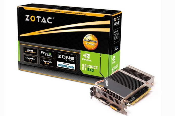 The Zotac GeForce GT 640 Zone Edition and GeForce GT 630 Zone Edition are Zotac's latest graphics cards. Zotac launches two new graphics cards