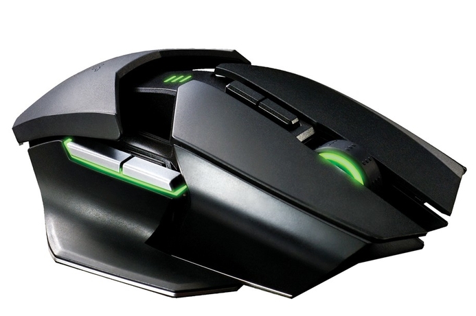 The Ouroboros features adjustable back and side panels and tilt. Razer unveils new gaming mouse, keyboards