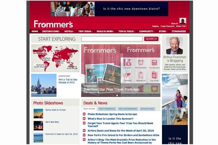 The Frommer's team will get together with Zagat which Google bought in September last year Google snaps up Frommer’s