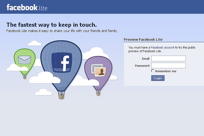 Users in the Middle East can now preview Facebook Lite. Facebook Lite preview now available in UAE