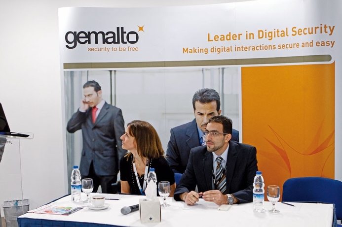 The eGo system allows an individual to authenticate him or herself. Gemalto showcases eGo payment system