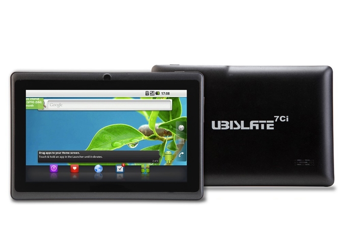 The Datawind UbiSlate 7Ci is the commercial version of the Aakash 2. Indian students get $25 tablet