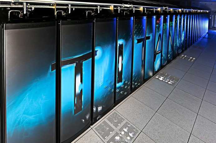 The Titan supercomputer is the first hybrid system to top the TOP500 list. Hybrid supercomputer takes lead on TOP500 list