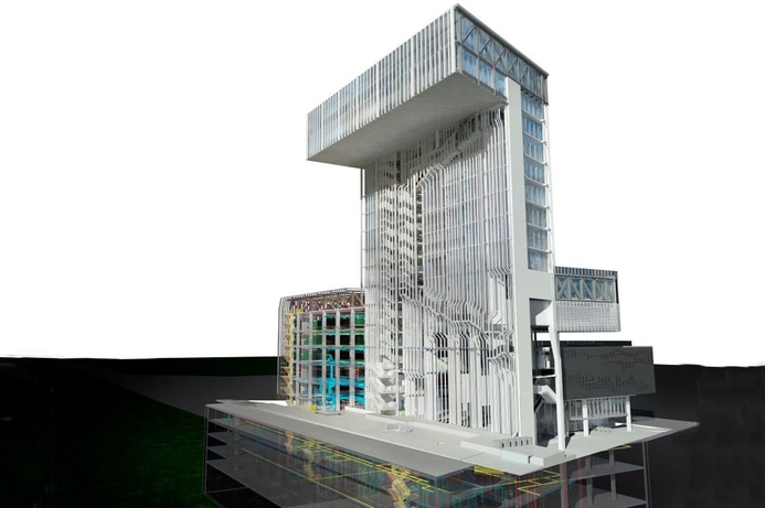 The BIM software has allowed Amana’s architects to link a project's structural and architectural models. Amana Contracting adopts Autodesk BIM software