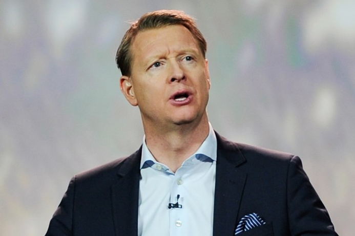 Hans Vestberg, CEO of Ericsson. Ericsson's sales up 7.5% in Middle East