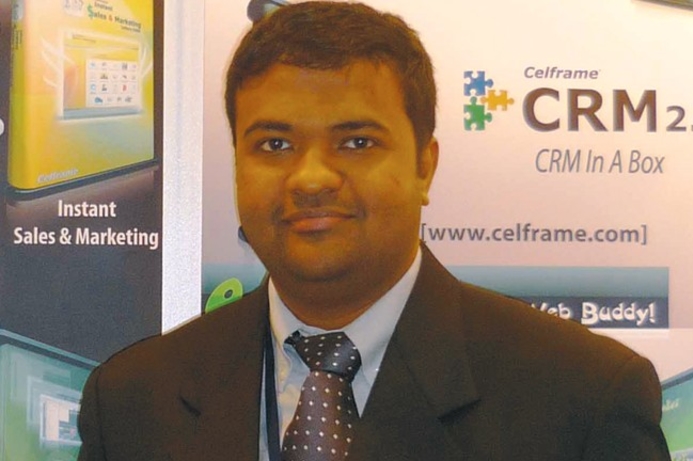 Arun Pudur, president of Celframe. Celframe unveils Microsoft Office rival