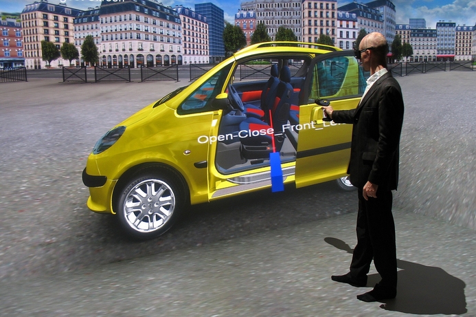 Dassault Systeme produces software for 3D design. DIC office for Dassault Systemes