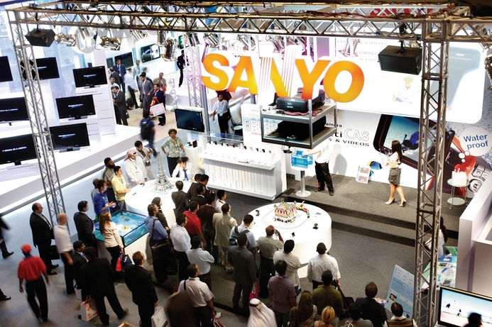 Sanyo will be showing its full range of Xacti Dual cameras at GITEX, along with other devices from its range. Sanyo shows two-in-one cameras