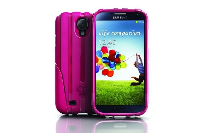 The iSkin exo in Vixen Pink. ISkin unveils Samsung Galaxy S4 protective cases