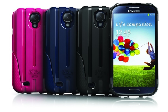 The iSkin exo arrives in three distinct colour options (Onyx Black, Vixen Pink and Magnum Blue) and retails for $29.99 (US). ISkin unveils Samsung Galaxy S4 protective cases