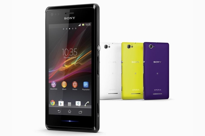 Purple and Yellow colour variations are expected to follow. Sony unveils budget Xperia model