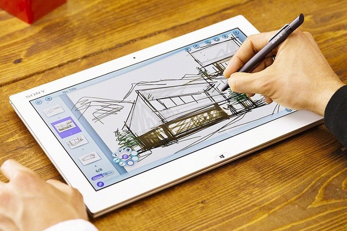 Returning it to its original position puts the VAIO Duo 13 back in slate mode, favouring touch and pen manipulation. Sony unveils new VAIOs