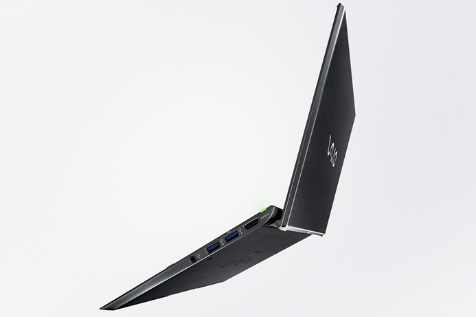 By using carbon fibre throughout the case, the touch-enabled VAIO Pro 11 achieves a weight of approximately 0.770 kg. Sony unveils new VAIOs