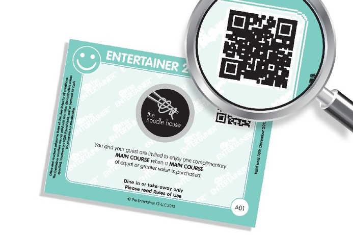 The Entertainer says 352m of its vouchers using QR codes have been printed so far in 2013. Entertainer enhances market intelligence with QR codes