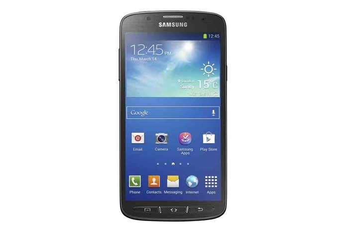 It runs Android 4.2.2 (Jelly Bean). Samsung targets adventurers with Galaxy S4 Active