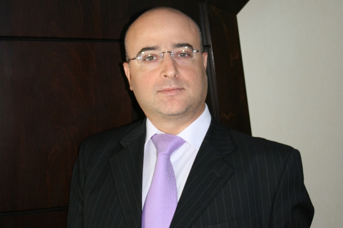 Jihad Youssef, General Manager of Genius Computer Technology. Genius displays their smart concepts