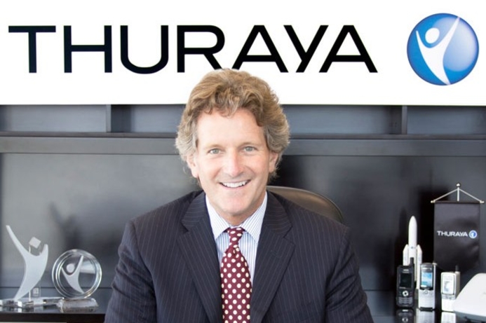 Jewett: Thuraya wants to continue to build its presence in the region. Thuraya takes off at GITEX