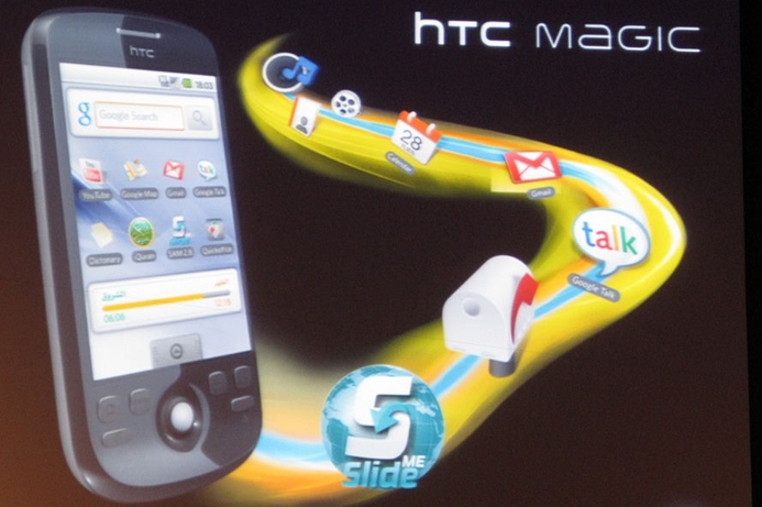 The HTC Magic smartphone, powered by Google Android, has Gmail and GTalk pre-installed. Etisalat hopes to create Magic with Android phone