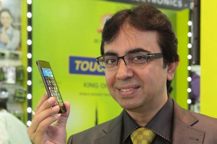 Menghani says Touchmate expects the new Blade to do well in the region. Touchmate unveils Blade smartphone