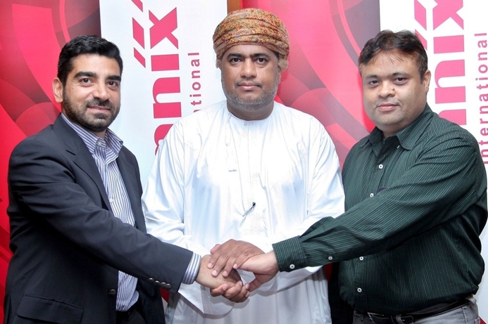 (l-r) Tony Merhej, Country Sales Manager, Autodesk Middle East; Rashid Al Reyami, Director of Technical Support, Muscat Municipality and Dr. Jayant Deshpande, Director-CAE Division, Omnix International. Muscat Municipality to upgrade with Autodesk
