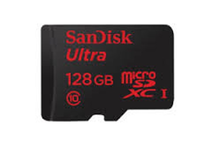The 128GB SanDisk Ultra microSDXC UHS-I memory card is aimed at giving PC-like storage capacity to mobile smart devices. Sandisk introduces 128GB microSDXC card