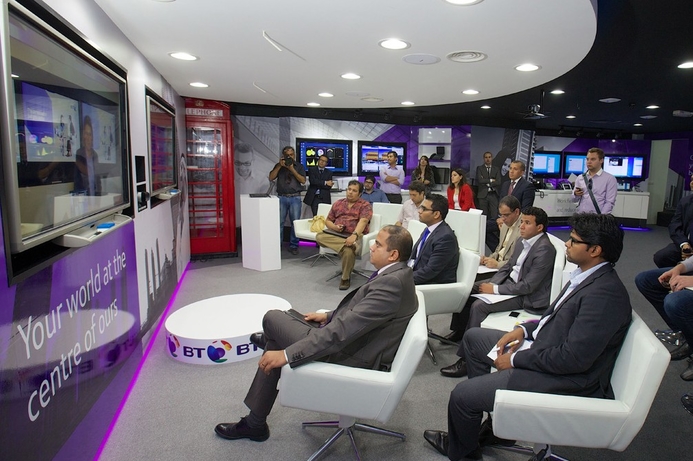 The centre was launched via telepresence by Kevin Taylor, BT Global Services' MEA president BT opens Innovation Showcase centre in Dubai