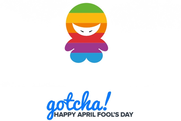 Clicking on free product links took users to this 'Gotcha' message. Just foolin’: Jado Pado announces free giveaway