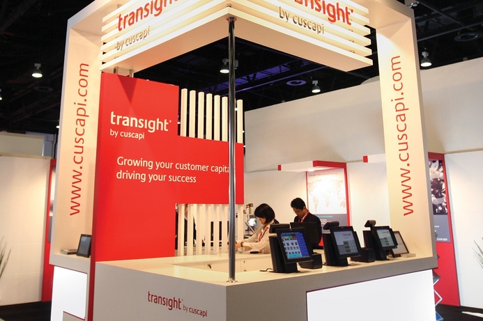 Cuscapi is displaying its Transight system for the F&B sector at GITEX. Cuscapi shows off food and beverage systems
