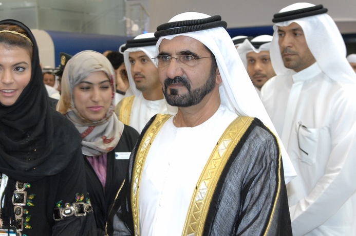 His Highness was presented with the first commercially available PC loaded with Windows 7 by Microsoft and HP at the venue. Sheikh Mohammed inaugurates GITEX