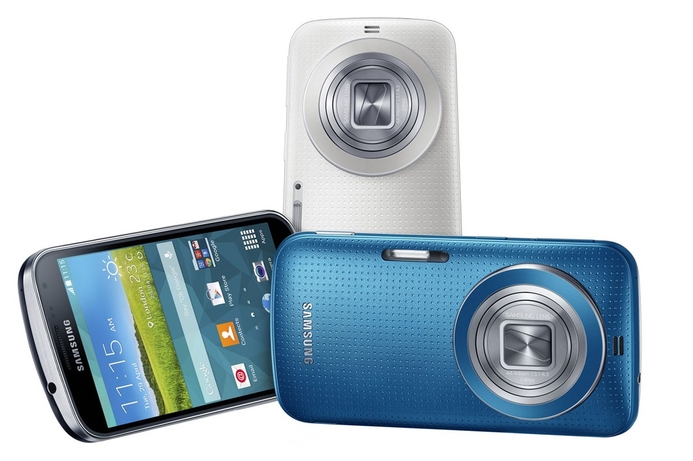 The main camera on the K Zoom embeds a 20.7MP CMOS sensor with 10x optical zoom. Samsung unveils Galaxy K Zoom camera phone