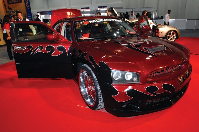 Monster is displaying its in-car customisation skills to GITEX 2009 visitors. Monster munches on in-car technology market