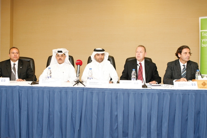 Qtel and HP executives announce details of their partnership at GITEX. Qatar Telecom dials up HP for BTO deployment