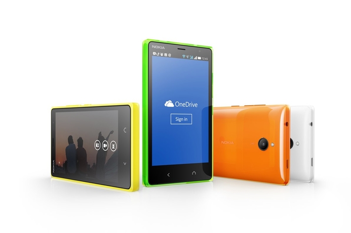 The screen size has been slightly increased to 4.3 inches, and the device now sports a 5MP rear camera Microsoft unveils Nokia X2 budget smartphone