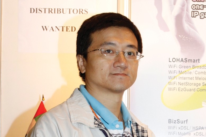 Mark Shu, Sales Manager of AMIT. AMIT marks first appearance with ZALIP brand