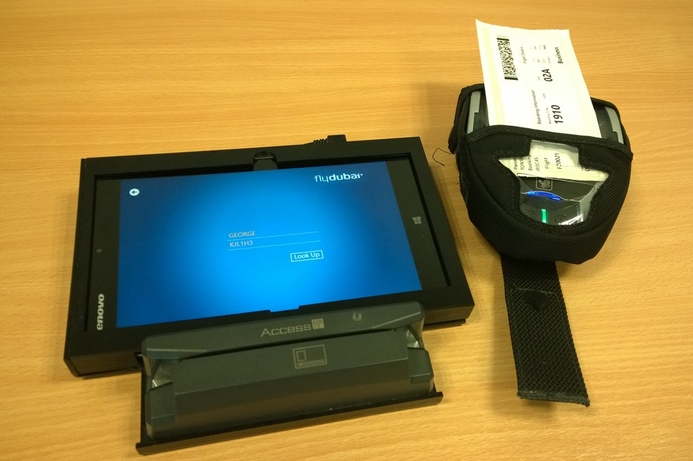 The solution consists of an app running on in-house tablets, each of which is hooked up to a passport scanner and printer. Flydubai adopts Windows 8 app for passenger check-in