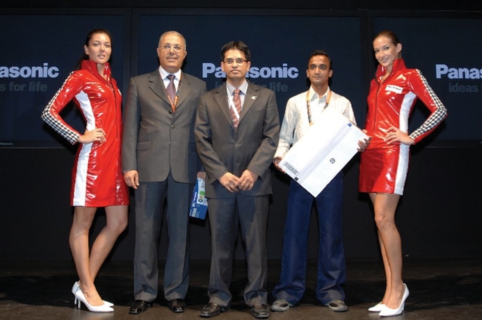 Winners: Mr P Rajkumar (UAE), Mr LK Shaban (Jordan) More winners with Panasonic