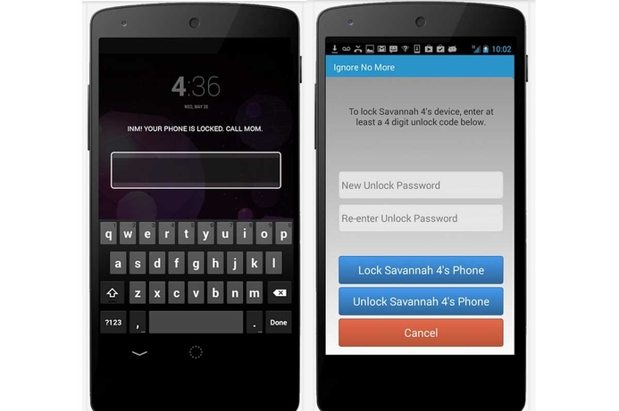 “When you lock your child’s phone with Ignore No More your child has only two options – he or she can call you back, or call for an emergency responder,” it says on the app’s website. Mother creates app to stop children ignoring her calls