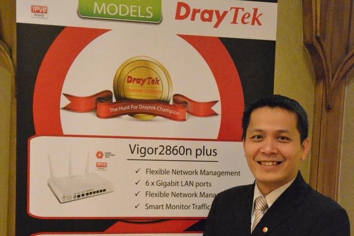 Joseph Ming Chang Tsai, senior regional manager at DrayTek Corp. DrayTek to unveil consolidated management service solutions at GITEX