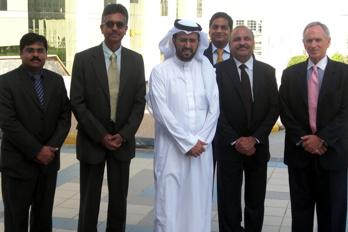 Officials and management of Edutech Middle East and King Khalid University. Edutech rolls out major elearning project for KKU