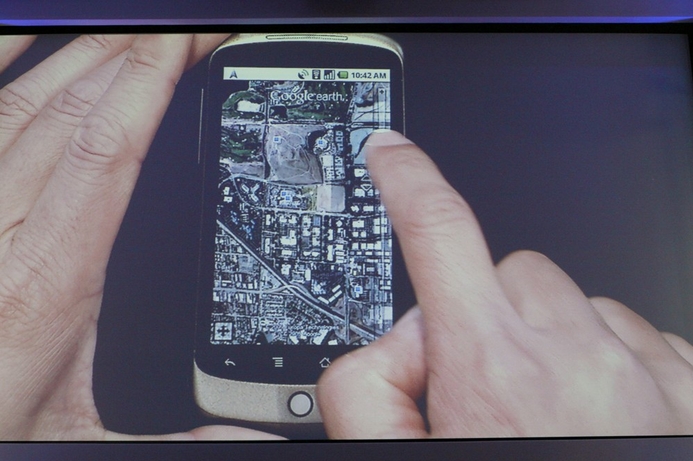 The researchers tested the HTC/ Google Nexus1 phone. Sticky finger risk to touchscreen phone security