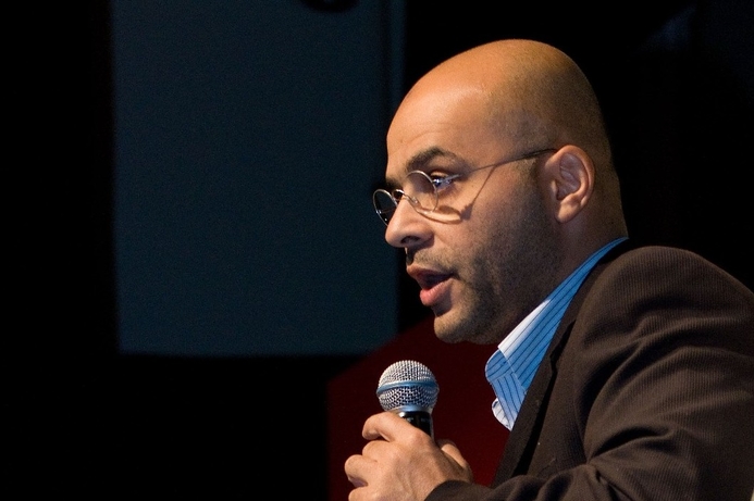 Mohammad Gawdat, Google MD for Emerging Markets, delivers his keynote address at the Google Day Arabia 2.0 event. Google hints at more localised products for region