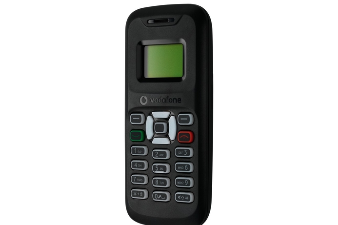 The handset includes support for voice, SMS and mobile payments Vodafone launches $15 phone