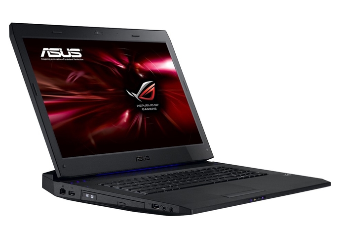 The 17.3 inch screen and improved ergonomics have been designed for gaming Asus unveils stealth-fighter inspired notebook
