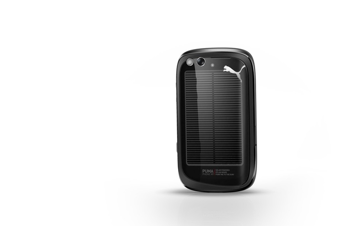 The Puma Phone can charge using sunlight. Puma and Sagem Wireless launch Puma Phone