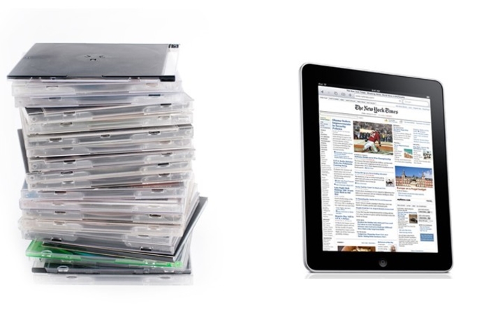 Customers can swap 600 old CDs or DVDs with iPodMeister for a brand new Apple iPad. Swap your old CDs for a brand new iPad