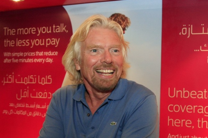 Branson started his first business venture at the age of 16. Virgin’s Branson to speak at du CEO Forum