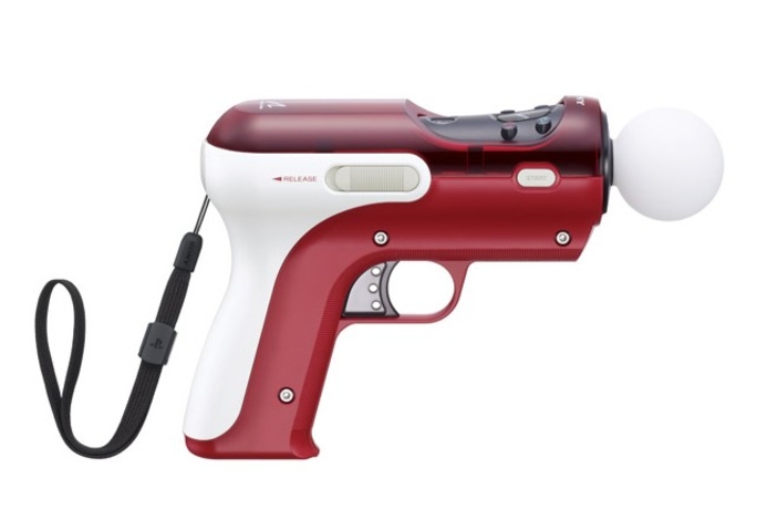 The ray gun attachment will be available as an add-on to the Move controller. Sony shows off new PS3 add-ons at E3